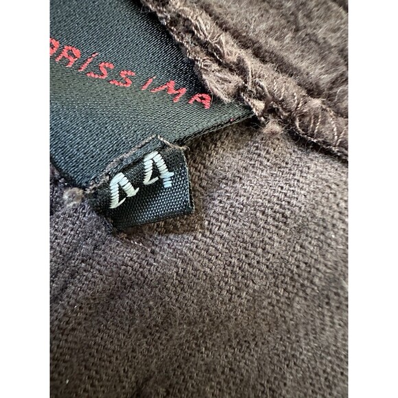 Amarissima Y2K Patchwork Corduroy Cargo Pants Brown Pockets Utility Size 44 - Picture 3 of 12